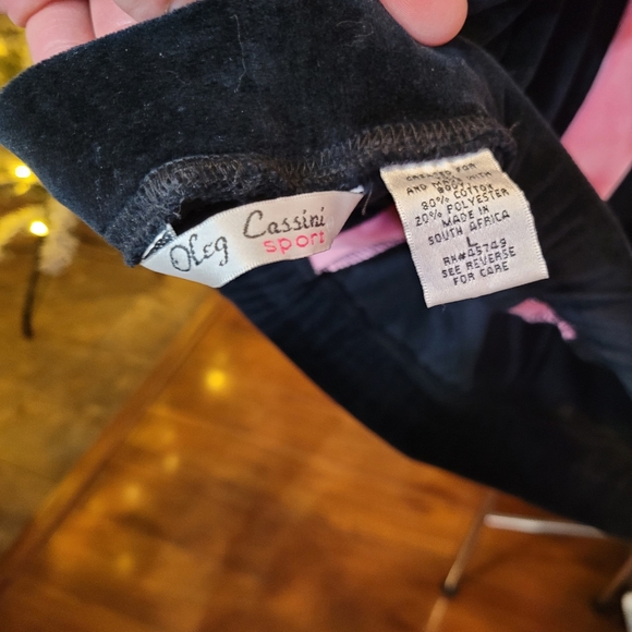 Oleg cassini track suit - Picture 8 of 10